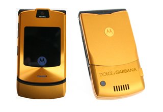   Motorola RAZR V3i Dolce & Gabbana (Gold)