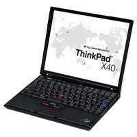  IBM ThinkPad X40 P-M 1400/512/40/X4 Base/DVD-CDRW/W