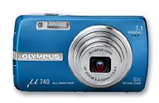   Olympus  740 Blue