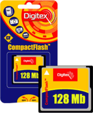   Digitex Compact Flash 128 Mb FMCF-0128