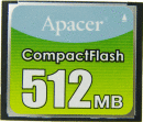  Apacer CompactFlash 512Mb