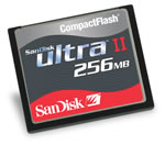   SanDisk CompactFlash Ultra II 256 Gb