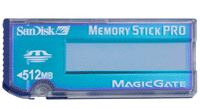   Sony Memory Stick PRO 512 Mb MSX-512S