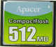   Apacer CompactFlash 512Mb
