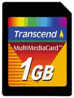   Transcend MultiMediaCard 512 MB