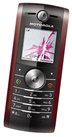   Motorola  W208 Red Black