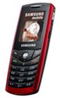   Samsung  SGH-E200 Red Black 