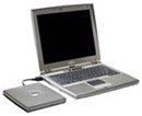  Dell Latitude D400 P-M 1600/512/40/DVD-CDRW/WiFi/BT/WXP (35345)