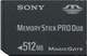   Sony Memory Stick Duo Pro (MSX-M512S) 512 Mb