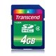   Transcend 4 GB SDHC Class 4