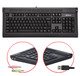 Клавиатура A4Tech KL-45MU Клавиатура A4Tech KL-45MU